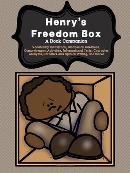 Preview of Book Companion: Henry's Freedom Box- A True Story from the Underground Railroad