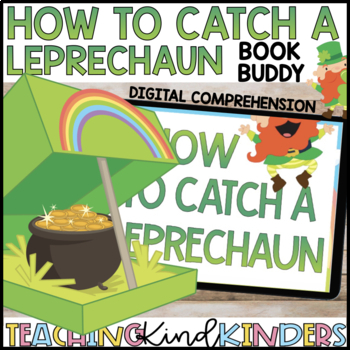 Preview of Book Companion How to Catch a Leprechaun Digital Google Slides Comprehension SLP