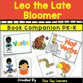 Preview of Leo the Late Bloomer Book Study Unit and Lesson Plans for Pre-K and Kindergarten