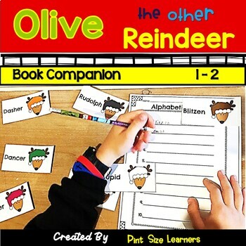 Preview of Olive the Other Reindeer Book Study | Unit Lesson Plans and Activities