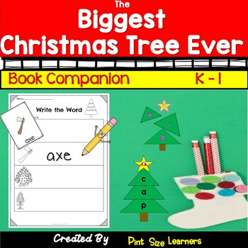 Preview of The Biggest Christmas Tree Ever Book Study | Unit Lesson Plans & Activities