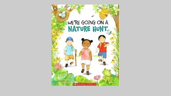 Preview of Book Companion-We Are Going on a Nature Hunt for LAMP Words for Life