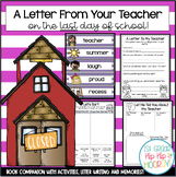 Book Companion for A Letter From Your Teacher On the Last 