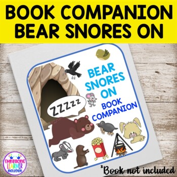 Preview of Book Companion for BEAR SNORES ON