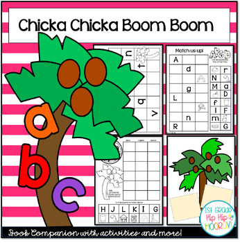 Book Companion for Chicka Chicka Boom Boom with Activities! | TPT