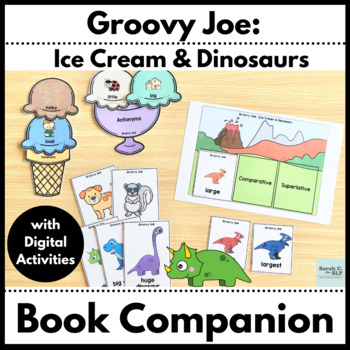 Preview of Book Companion for Groovy Joe Ice Cream and Dinosaurs