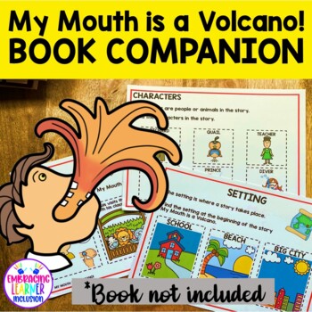 Preview of  Book Companion for MY MOUTH IS A VOLCANO!