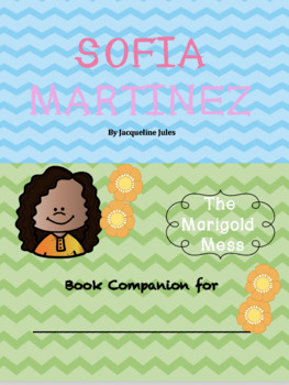 Preview of Book Companion for Sofia Martinez Marigold Mess