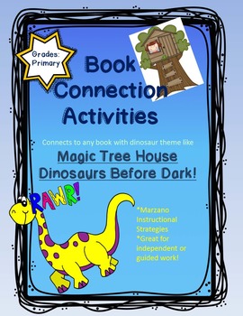 Preview of Book Connections - Dinosaurs!