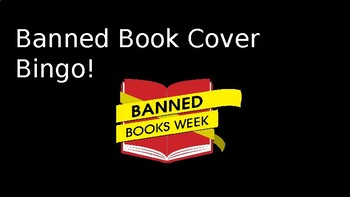 Preview of Book Cover Bingo - Banned Books