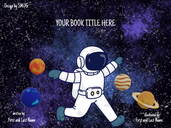 Preview of Book Cover Fiction Space Theme - Will Customize your Request