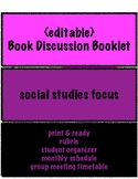Book Discussion Booklet: social studies connections