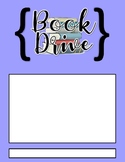 Book Drive Flyer | Editable