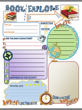 the explorer book review template