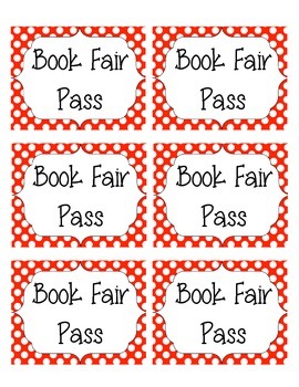 Preview of Book Fair Pass
