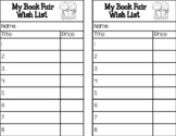 Book Fair Wishlist