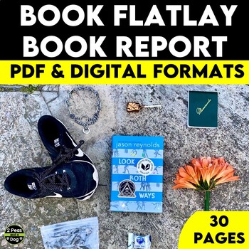 Preview of Book Flatlay Project Book Report