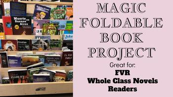 Preview of Book Foldable Project - FVR, Free reading, Reading, Writing