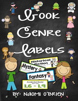 Preview of Book Genre, Topics, and Accelerated Reader Labels