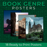 Book Genre Posters | Classroom Decor | Classroom Library