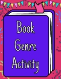 Book Genres Library Activity & Worksheet