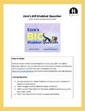 Book Guide: Ezra's BIG Shabbat Question by Aviva Brown
