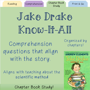 Preview of Jake Drake Know-It-All