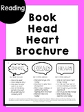 Book, Head, Heart Reading Brochure