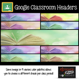 Book Headers for GOOGLE CLASSROOM