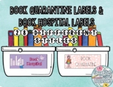 Book Hospital & Book Quarantine Class Library Bin Labels