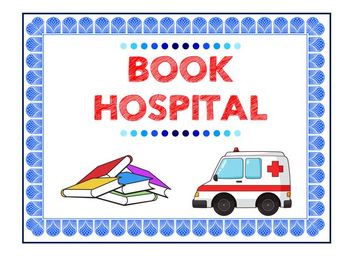 book hospital clip art