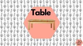 Preview of Book: I see a table.