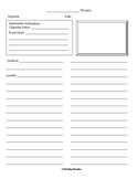 Book Interview Template