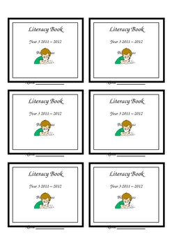 Preview of Book Labels - Literacy, Numeracy, Science etc
