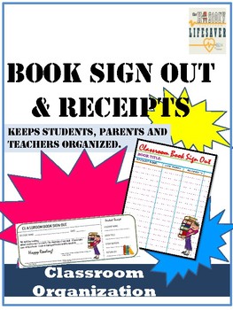 Preview of Book List Sign-Ups and Receipts