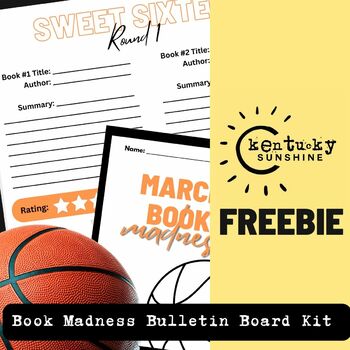Preview of Book Madness FREEBIE - Bulletin Board Kit