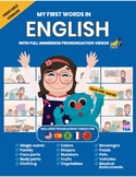 Book: My First Words in ENGLISH by LuluTom. PRINTABLE VERSION