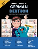 Book: My First Words in GERMAN by LuluTom. PRINTABLE VERSION