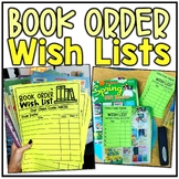 Book Order Wish Lists + Book Raffle Tickets + Parent Letter