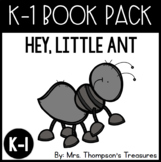 Book Pack Sub Plans: Hey, Little Ant