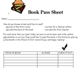 Book Pass Sheet
