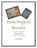 Book Projects Bundle for Grades 4-8 With Scoring Rubrics