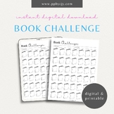 Book Reading Challenge Printable Tracker | Kids Summer Rea