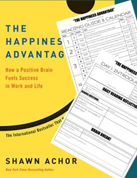 Preview of Book Reading Guide & Calendar for "The Happiness Advantage" by Shawn Achor