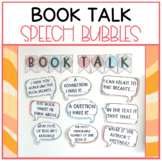 Book/ Reading Talk Speech Bubbles (4 Different Designs Including Boho and B+W)