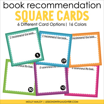 Preview of Book Recommendation Cards