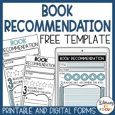 Book Recommendation Template | Free Printable and Digital Forms