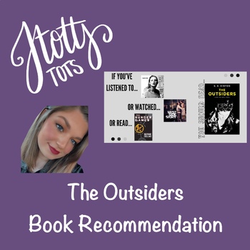 Preview of Book Recommendation | The Outsiders | Poster