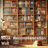 Book Recommendation Wall / Parallel Novel Activity - First