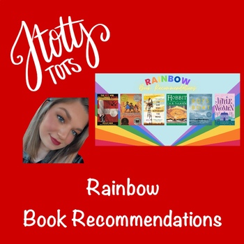 Preview of Book Recommendations | Rainbow Covers | Poster